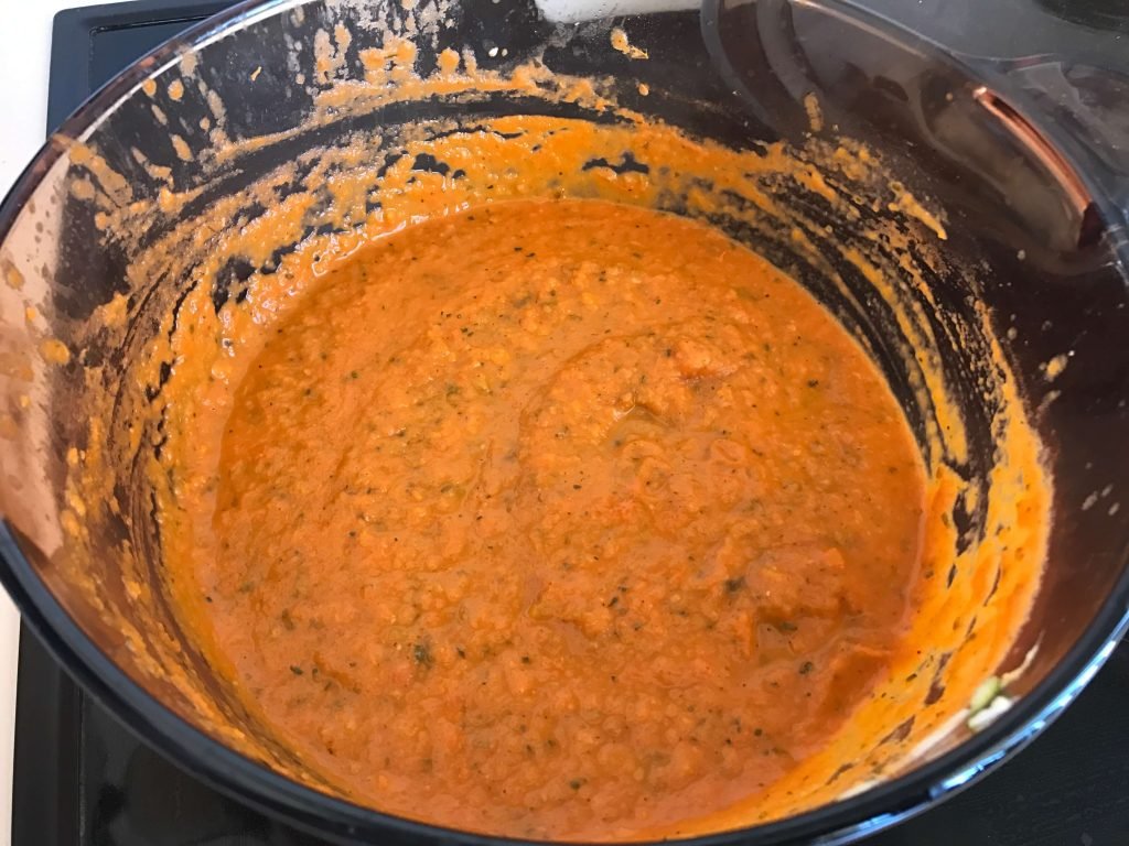 Tomato Sauce with Hidden Veggies