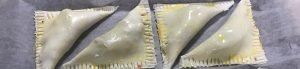 Home-Made Chicken Pasties with Vegetables