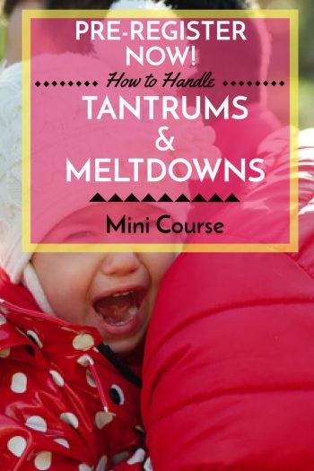 REGISTER NOW - 2022 - How to Handle Tantrums and Meltdowns - UPGRADE