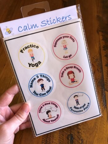 Calm Stickers 12 Pack SECONDS - Image 3